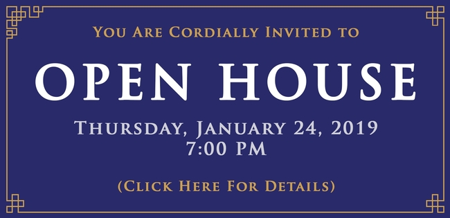 Click for Open House registration